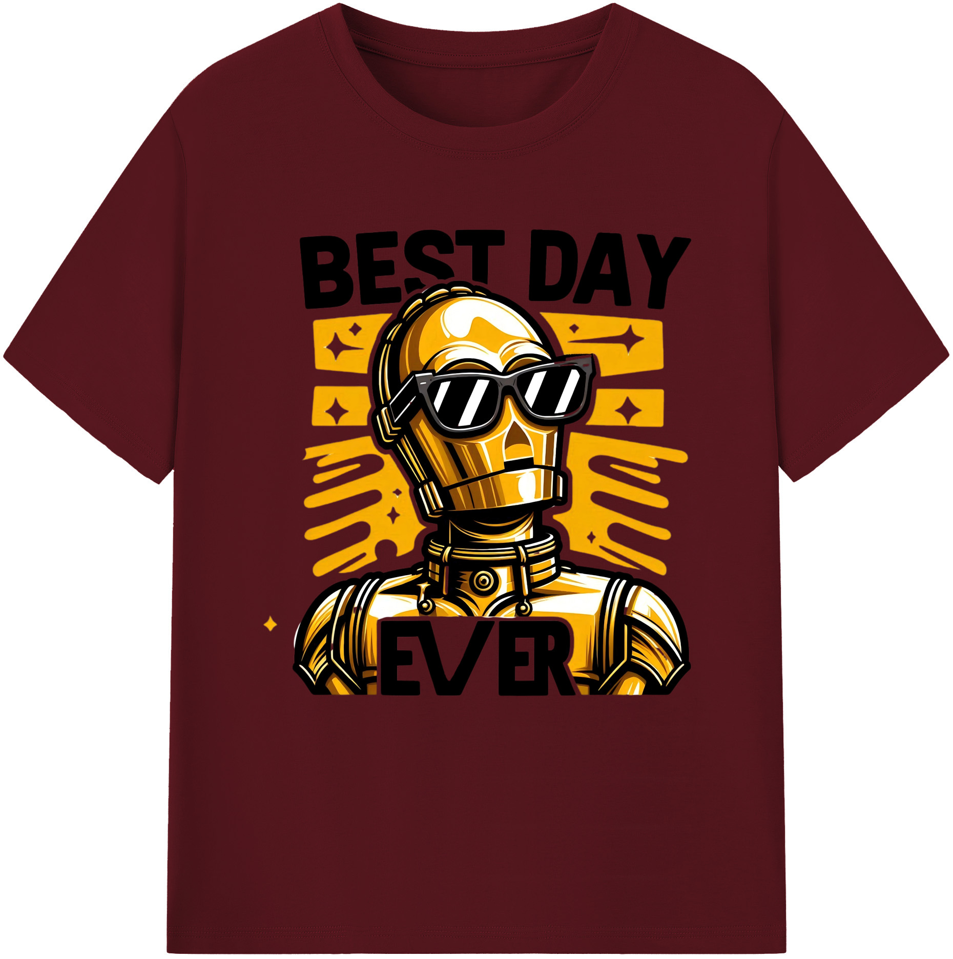 （画像用） スター・ウォーズ Star Wars 綿100％半袖Tシャツ（フロントプリント）